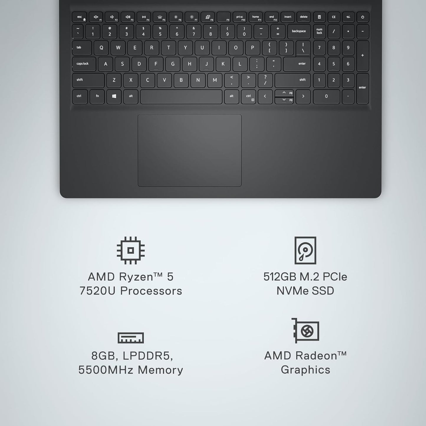 Portátil Dell 3535