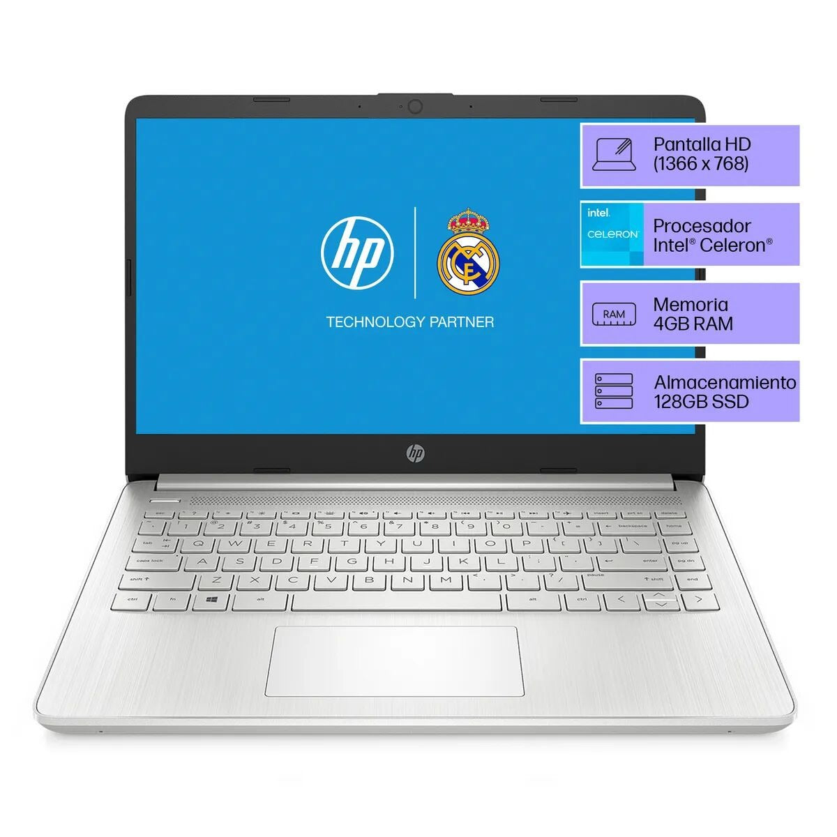 Portátil HP 14-dq0532la